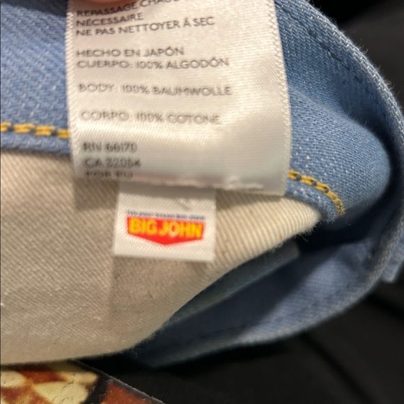 Vintage Big John BJxRJB Tapered Selvedge Skinny Jean - Picture 15 of 15